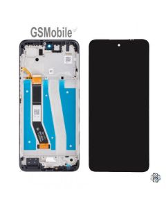 Pantalla completa con marco para Moto G14 Negro Original
