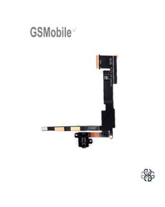 Flex conector de audio jack y conectores en placa iPad 2 WIFI Negro