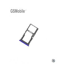 Bandeja SIM para Moto E7 Plus - Azul oscuro