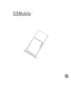 Bandeja SIM DD para Moto E7 Plus - Rosa