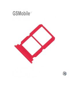 Bandeja SIM para OnePlus 5T A5010 Original Rojo