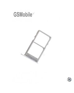 Bandeja SIM Dual para Nokia 3.1 Original Plateado