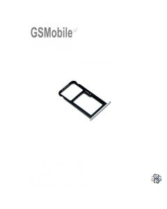 Bandeja sim y microSD Huawei P8 Lite 2017 Plateado