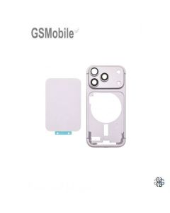 Middle Frame with Back Cover for iPhone 17 Pro Max White