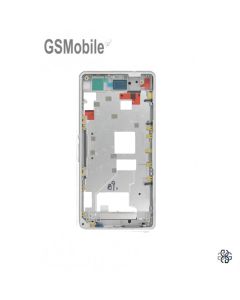 Chasis intermedio para Sony Xperia Z1 Compact Blanco
