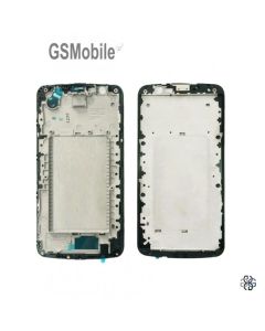 Marco intermedio para LG K10 K410, K420, K430 Negro