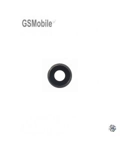 Cristal cámara con marco para iPhone XR Negro