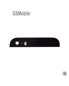 Embellecedor camara trasera con cristal iPhone 5S Negro