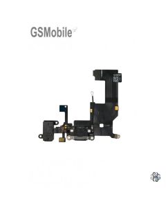 Flex de carga iPhone 5S Negro