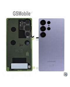 Original Back Cover Samsung Galaxy S25 Ultra SM-S938B Titanium Silver Blue 