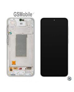 Original Full Screen Display for Samsung Galaxy A36 5G A366B White Original