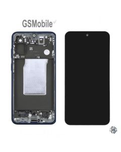 Samsung Galaxy A57 5G A576B LCD Display with Frame Navy Blue &ndash; Original (Assembled)