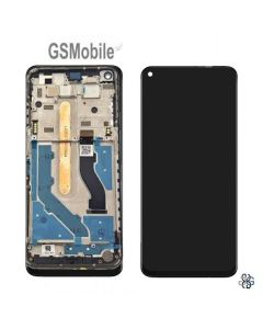 Pantalla completa con marco para TCL 10 5G negro