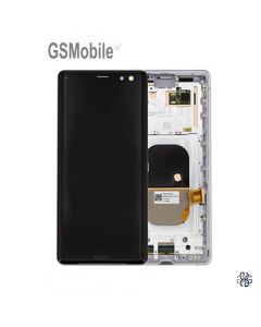 Pantalla completa Sony Xperia XZ3 Original Blanco