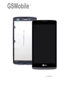 Pantalla completa con marco LG Leon H340 Negro