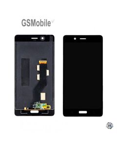 Pantalla completa para Nokia 8 Negro