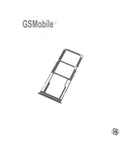 Bandeja SIM & MicroSD para Xiaomi Redmi 9A Negro