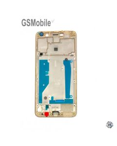 Marco intermedio para Huawei Y6 2017 Dorado