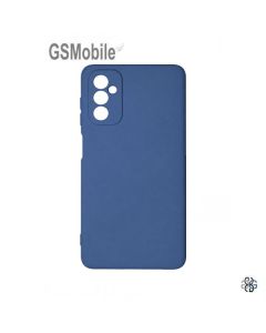 Blue Silicone Case for Samsung Galaxy M52 5G SM-M526B