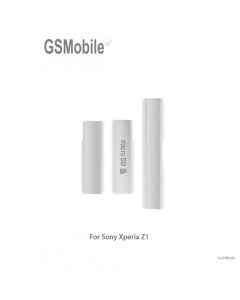 Set tapas laterales USB y micro SD Sony Xperia Z1 Blanco