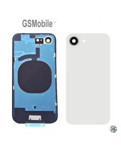 Tapa trasera con Soporte de metal para iPhone 16e Blanco