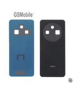 Cristal trasero para Xiaomi Redmi 14c - Negro