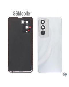 Tapa trasera + cristal cámara para Oppo Reno12 5G Blanco