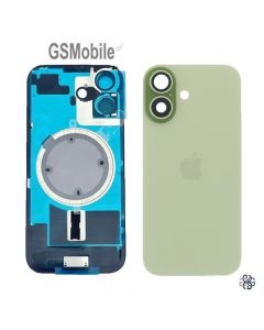 Tapa trasera + Soporte de metal para iPhone 17 Verde