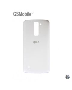 Tapa trasera para LG K8 K350N Blanco